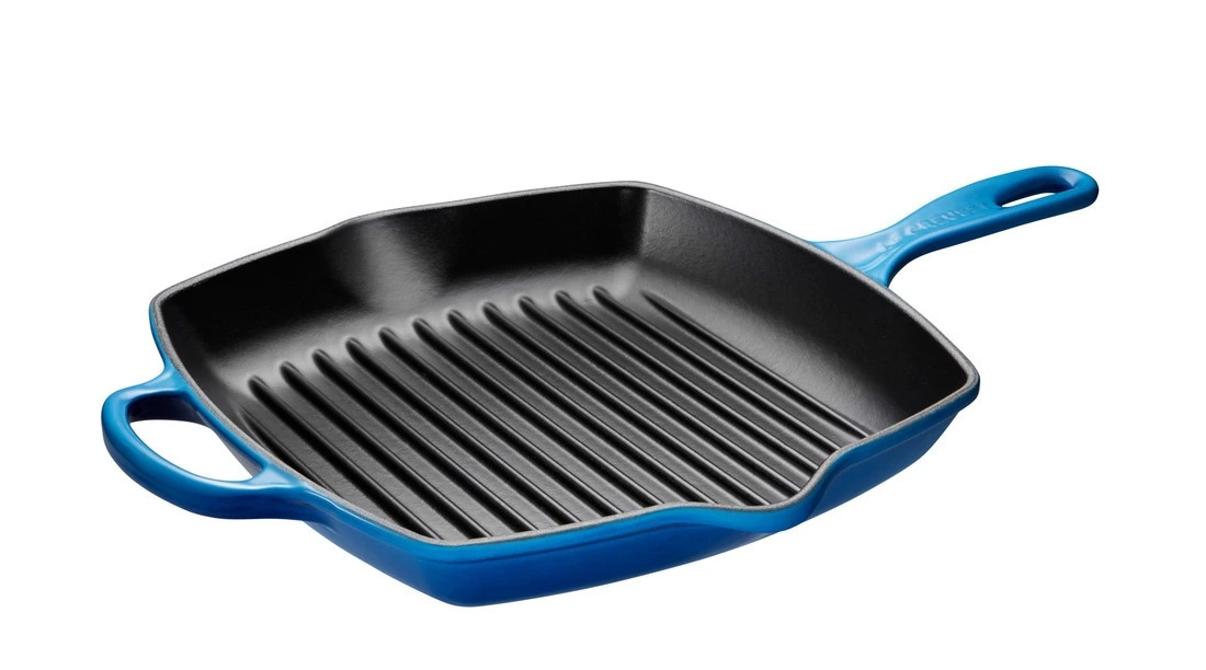 Le Creuset - 10.25" (26cm) Blueberry Square Skillet Grill