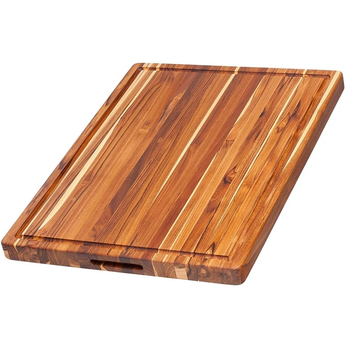 Pro Teak - Rectangular Cutting Board with Juice Canal 24" x 18" x 1.5"