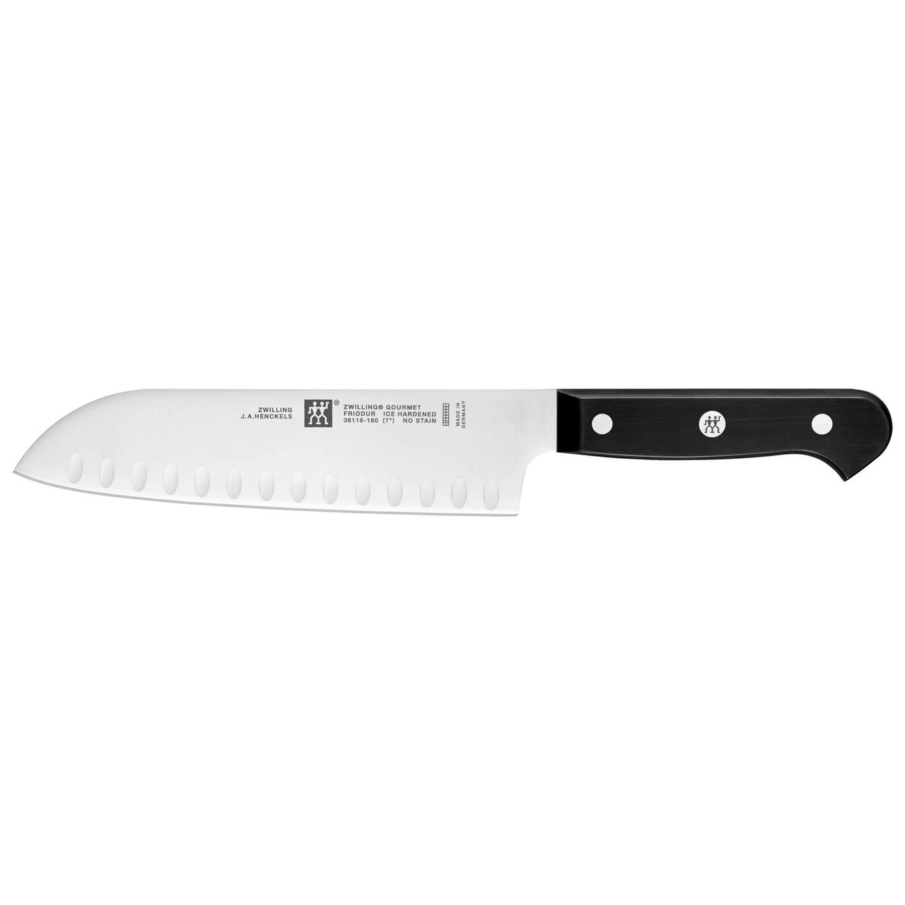 Zwilling - 7" Gourmet Hollow Edge Santoku Knife