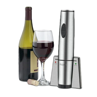 Waring - Portable Electric Wine Bottle Opener with Recharging Station - WWO120