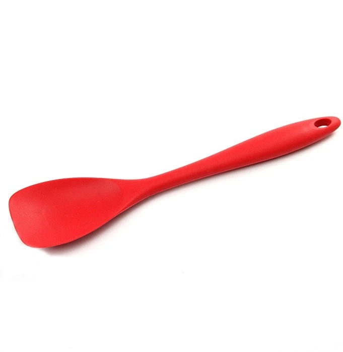 Chef Craft - 11" Premium Red Silicone Spoon Spatula - 13067