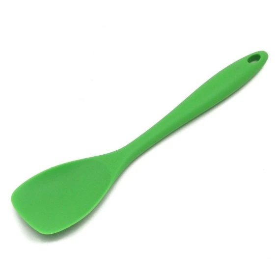 Chef Craft - 11" Premium Green Silicone Spoon Spatula - 13367