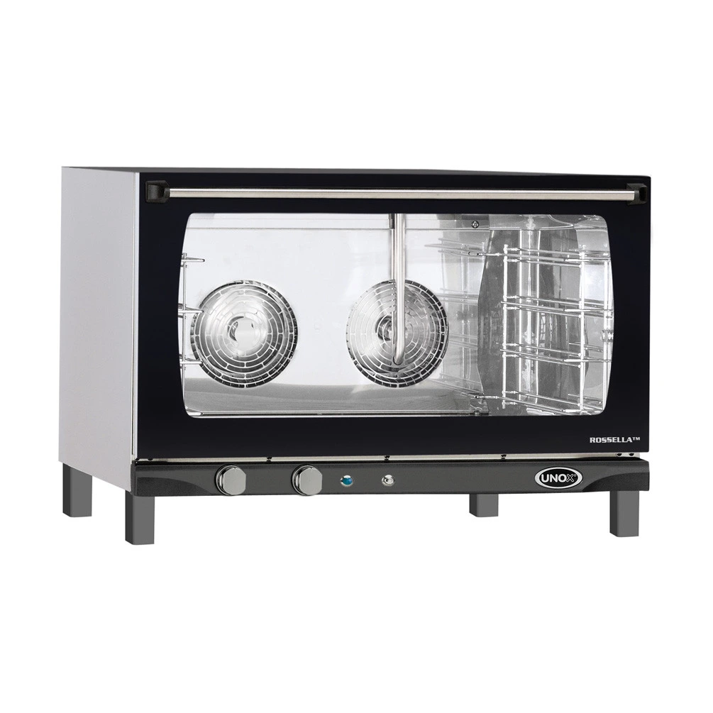 Unox - Rosella 4 Shelf Full Size Convection Oven With Manual Humidity 208-240V 5900 W - XAFT193