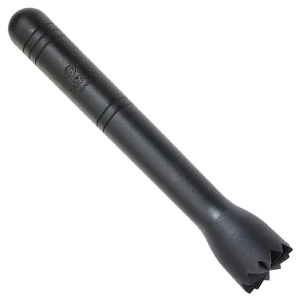 Barfly - 9 1/2" Black Jumbo Composite Muddler with Textured Bottom