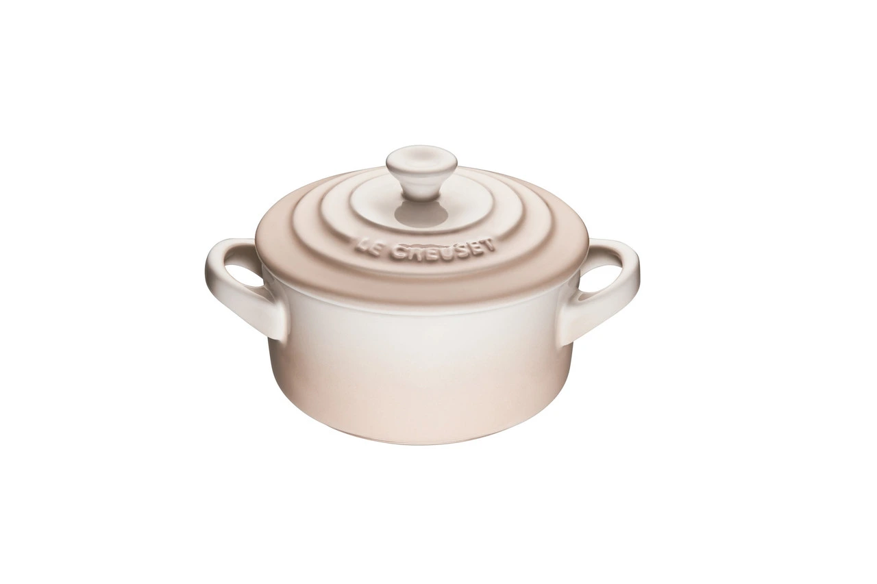 Le Creuset - .24 L (0.25 QT) Meringue Mini Round Cocotte