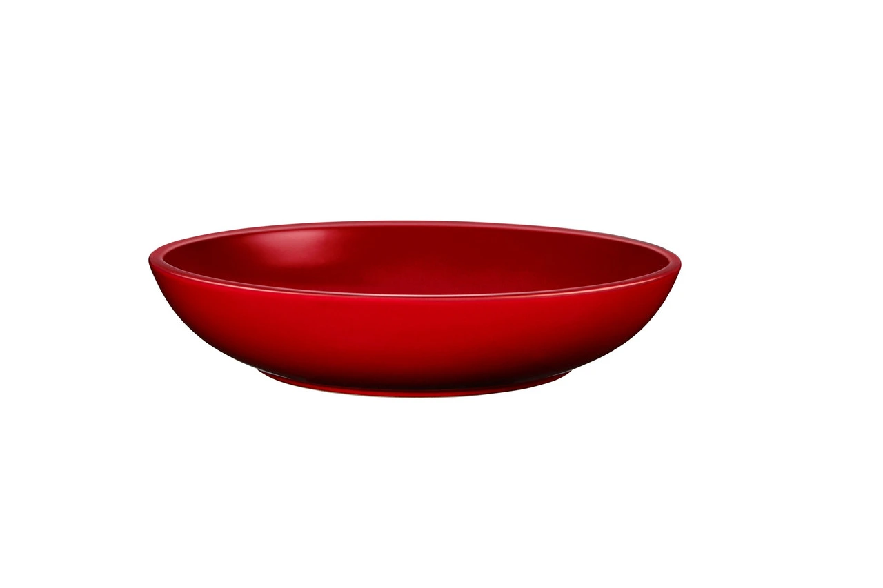 Le Creuset - 9" (22cm) Cherry Minmalist Coupe Pasta Bowls - Set of 4