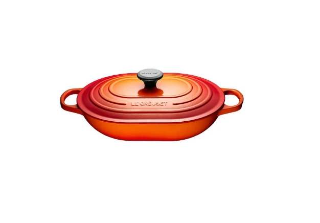 Le Creuset - 3.4 L (3.6 QT) Flame Oblong Casserole