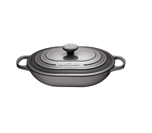 Le Creuset - 3.4 L (3.6 QT) Oyster Oblong Casserole