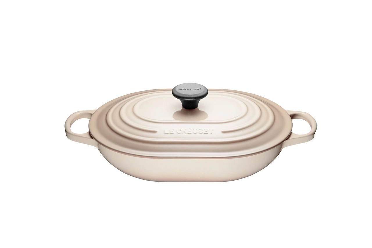 Le Creuset - 3.4 L (3.6 QT) Meringue  Oblong Casserole