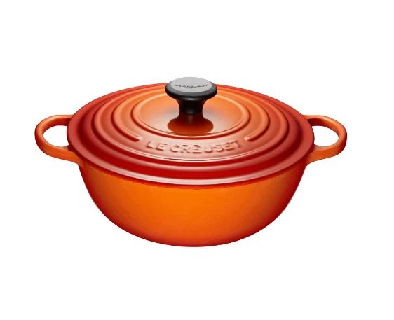 Le Creuset - 4.1 L (4.3 Qt) Flame Chef's French Oven