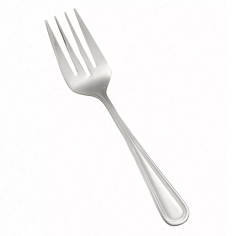 Winco - 9" Shangarila Solid Serving Fork - 003022