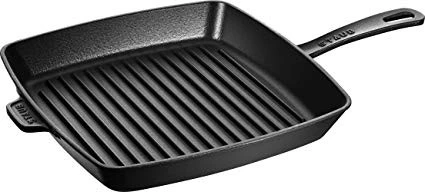 Staub - Black 12" Square American Grill Pan