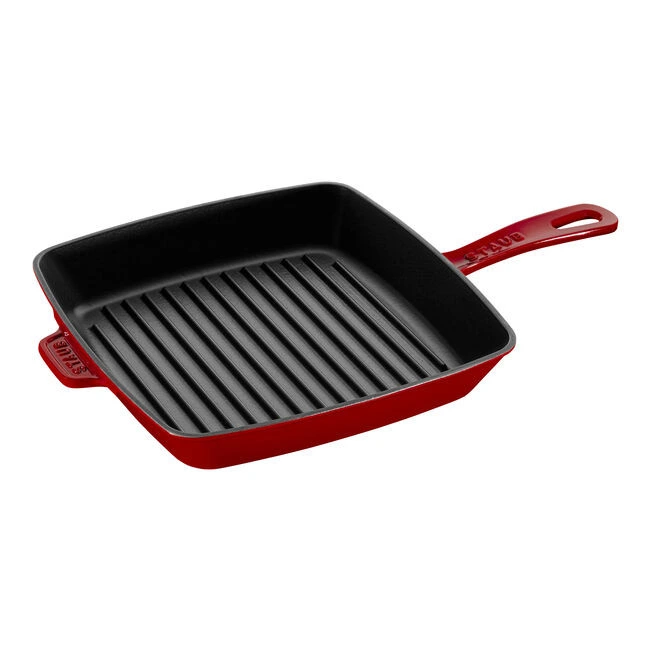 Staub - Cherry 10" Square American Grill Pan