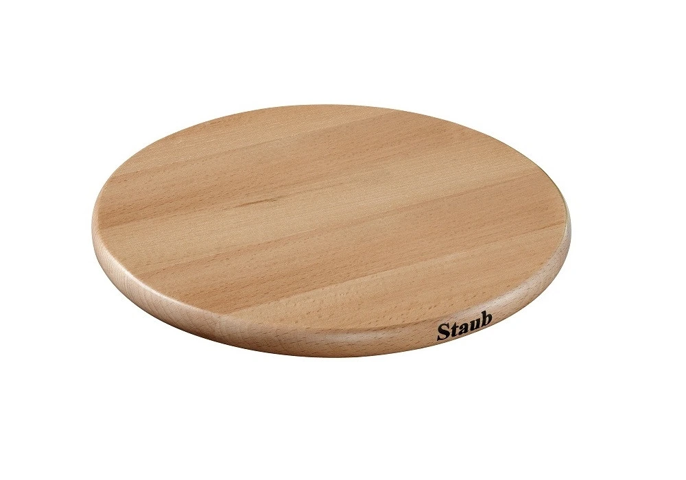 Staub - 6.5" Round Wooden Trivet