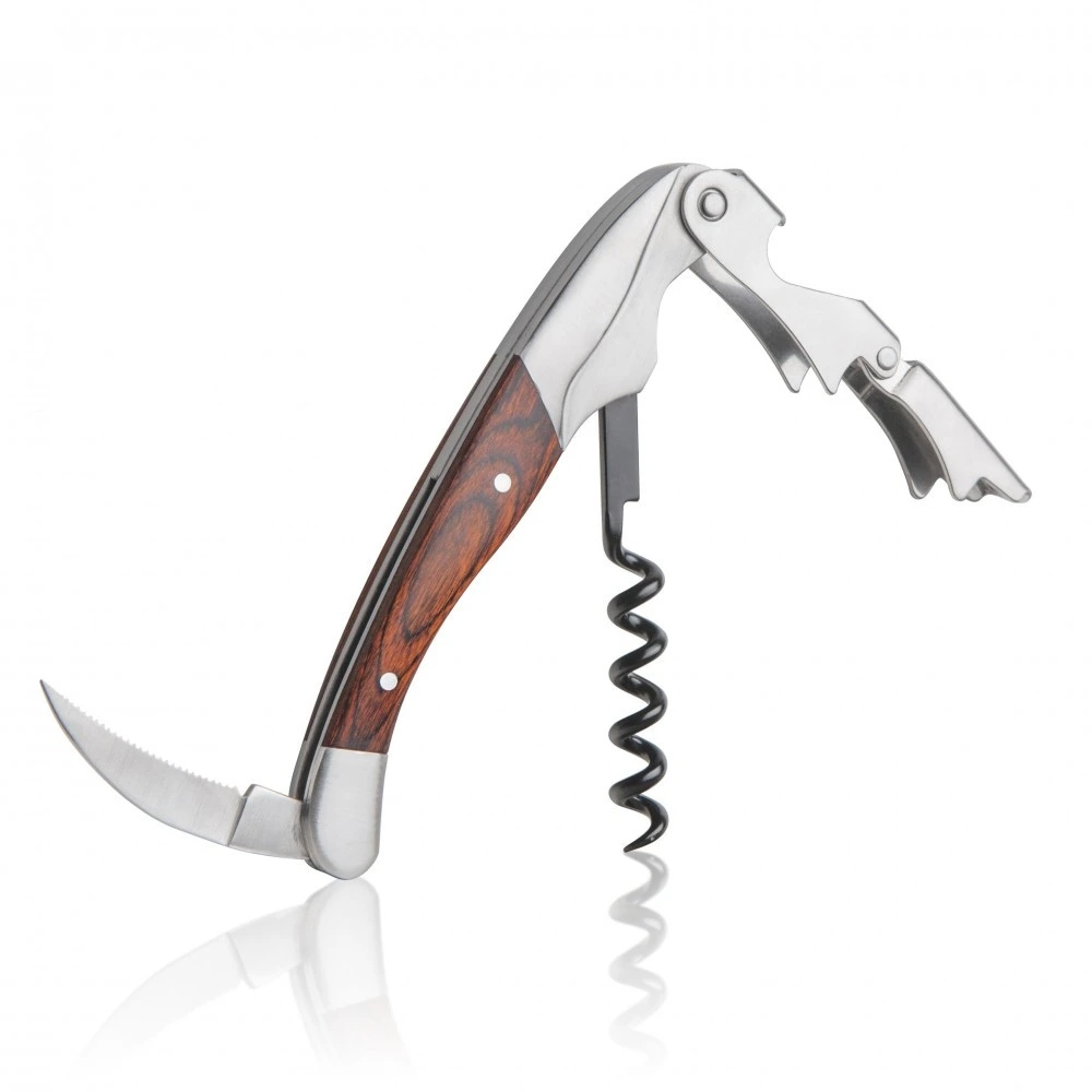 Final Touch - Pro-Style Double Lever Waiters Corkscrew