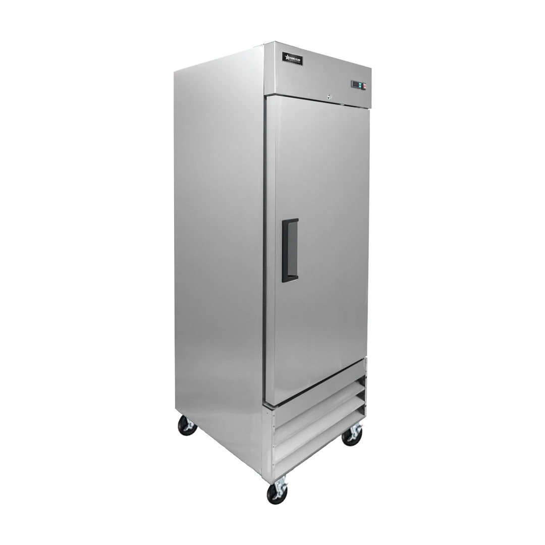 Omcan - 29" Single Solid Door Reach In Freezer 23 Cu.Ft. - 50023