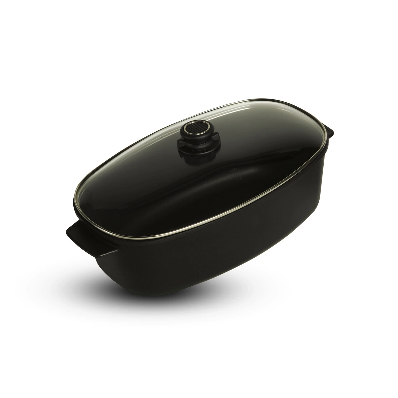 Gastrolux - 15.5" x 8.5" x 4.5" Roasting Dish w/ Lid - 800