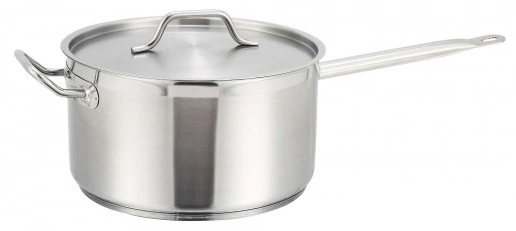 Winco - 10 qt S/S Saucepan w/ Lid - SSSP10