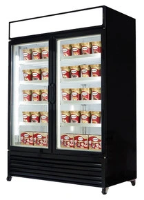 New Air - Double Glass Door Freezer  - NGF-122-H