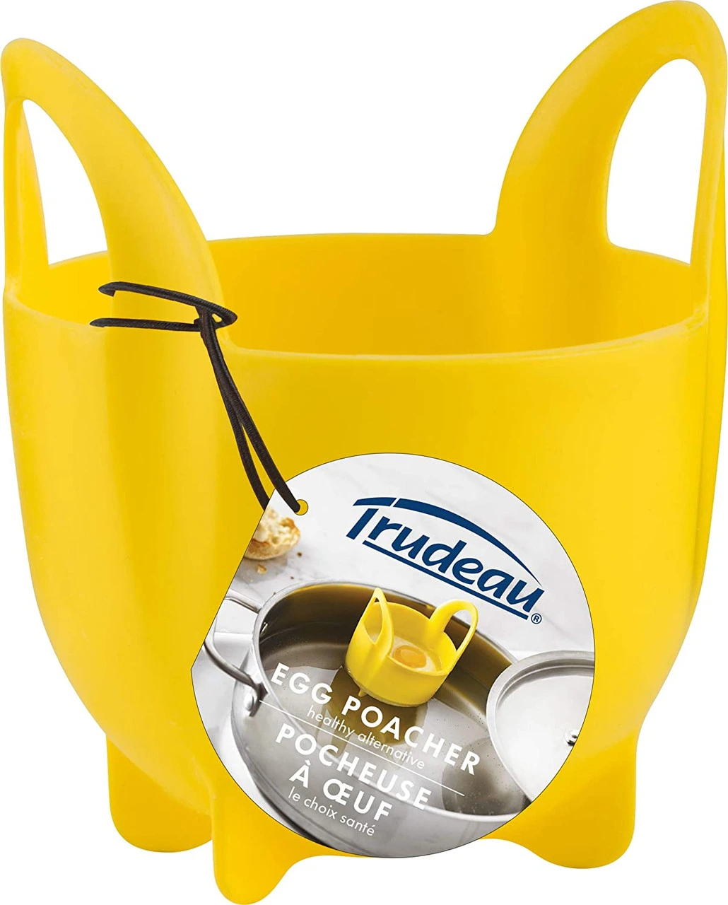 Trudeau - Silicone Egg Poacher With Handle