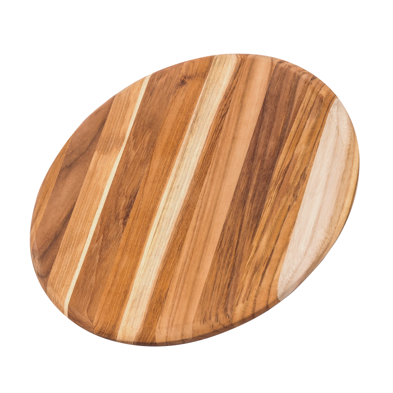 Pro Teak - 13" Edge Grain Round Cutting / Serving Board