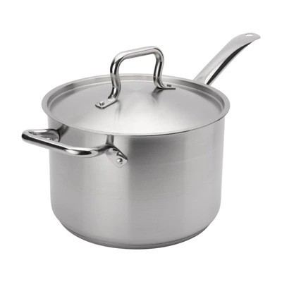 Browne - Elements 7.6 Qt (9.4") Stainless Steel Sauce Pan  - 5734037