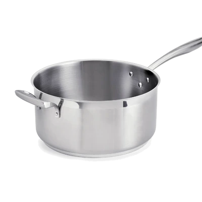 Thermalloy -8 Qt. Stainless Steel Low Sauce Pan - 5724166