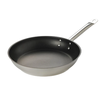 Thermalloy -12.5" Stainless Steel Non-Stick Fry Pan  - 573778