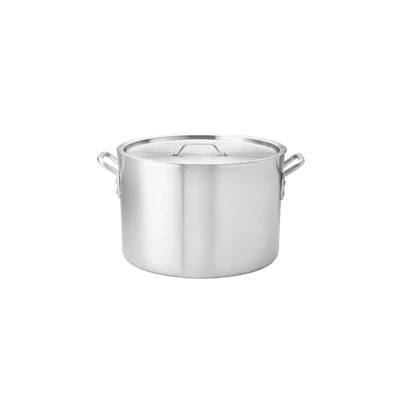 Thermalloy -24 qt Heavy Weight Aluminum Stock Pot - 5814124