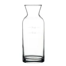 Pasabahce - 12 Oz. Rim Full (With 6 Oz. & 9 Oz. Fill Lines) Village Carafe