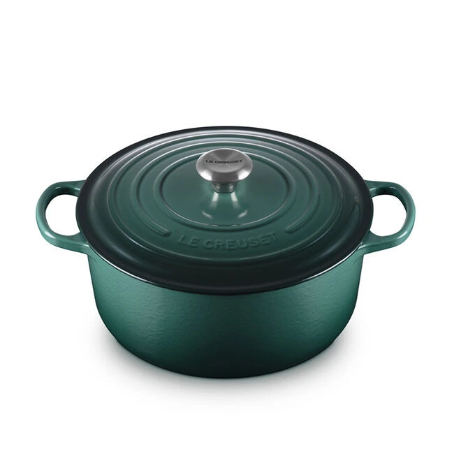 Le Creuset - 6.7 L (7.25 QT) Artichaut Enamel Cast Iron Round Dutch Oven