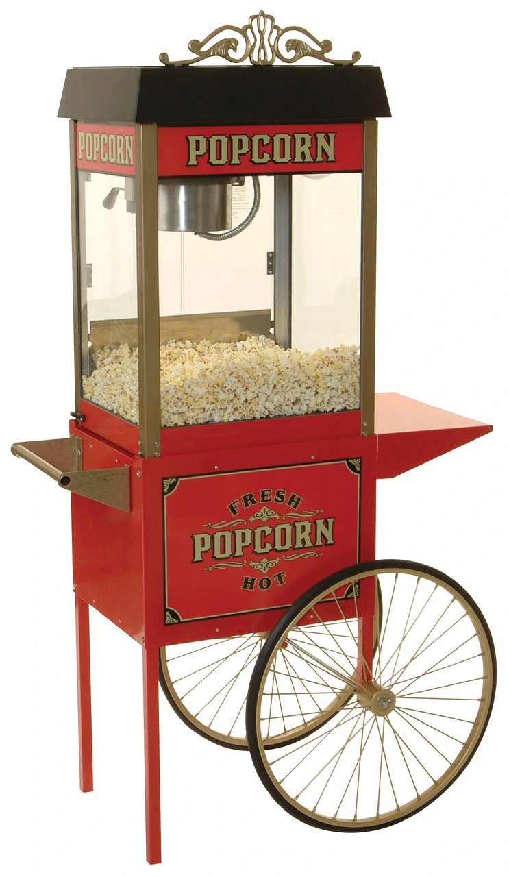 Benchmark - Antique Trolley Cart for Street Vendor Popcorn Machine