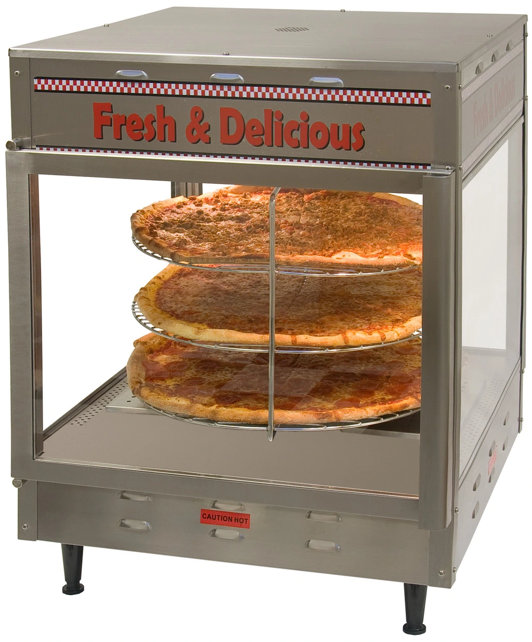 Benchmark - 12" Humidified Rotating Pizza Warmer 120v