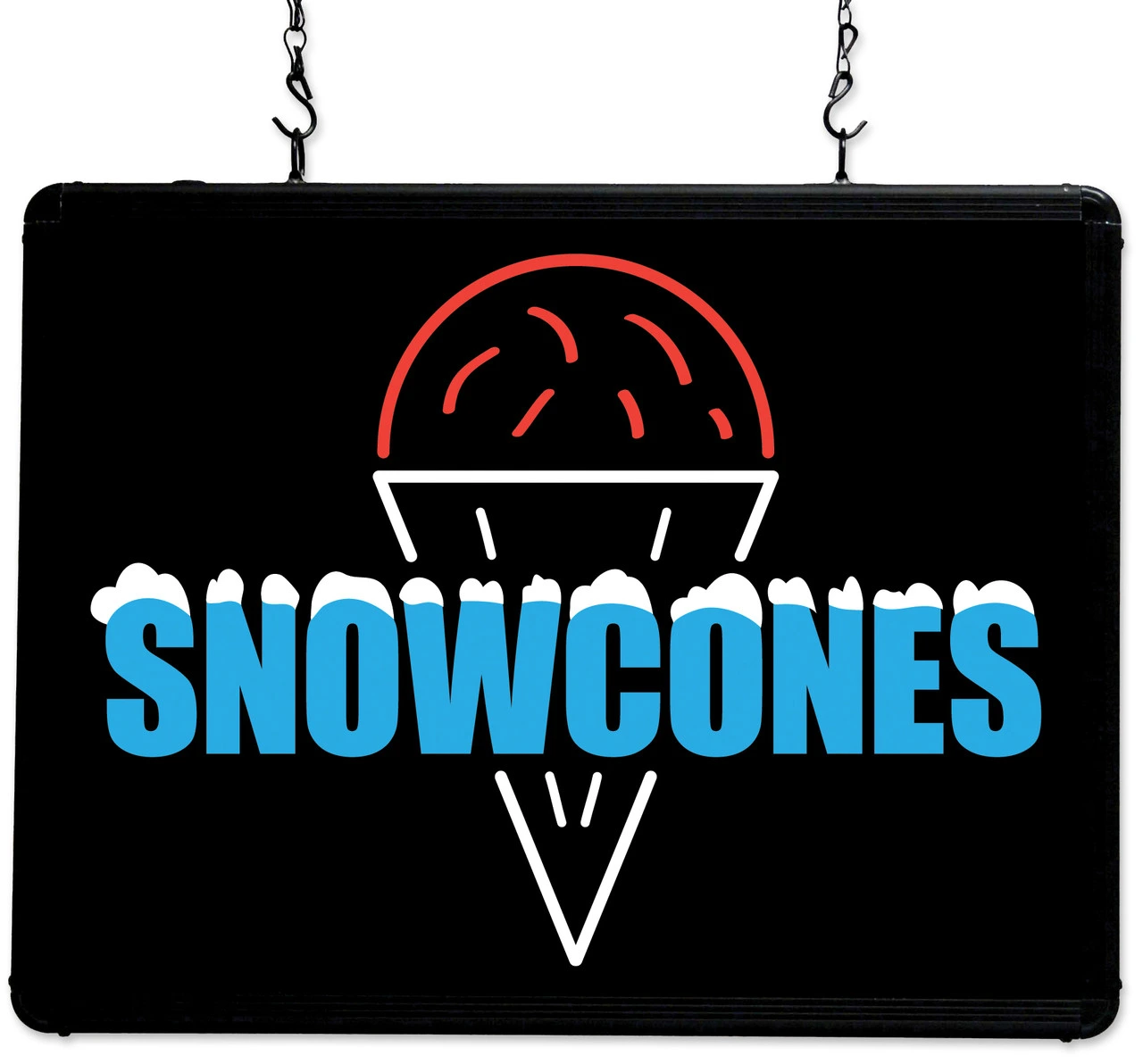 Benchmark - Ultra-Brite Snow Cones Sign 120v