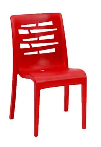 Grosfillex - Essenza Red Sidechair (16 Pack) - US218414