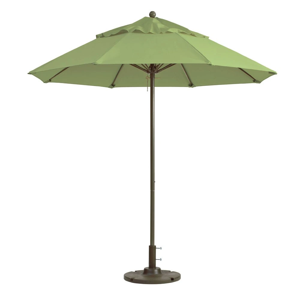 Grosfillex - Windmaster 7.5' Pistachio Recacril® Fabric Round Umbrella