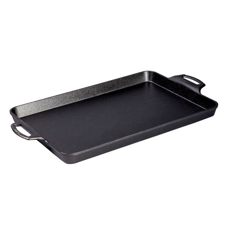 Lodge - 15.5" x 10.5" Seasoned Cast Iron Baking Pan