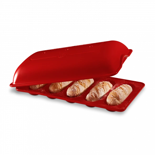 Emile Henry - Grand Cru 5 Mini Baguettes Baker