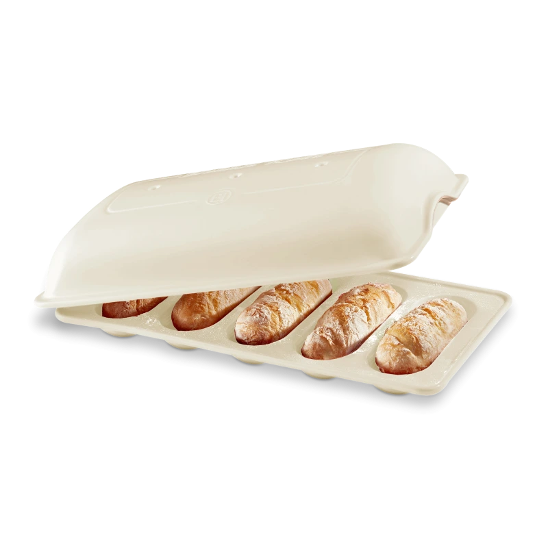 Emile Henry - Lin 5 Mini Baguettes Baker