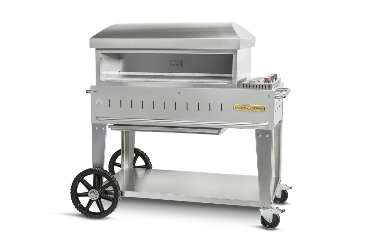 Crown Verity - 36" Liquid Propane Mobile Outdoor Pizza Oven