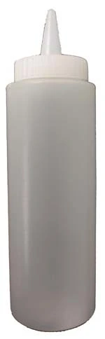 Johnson-Rose - 8 Oz. Clear Plastic Squeeze Bottle - 6888