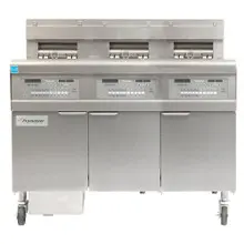 Frymaster - FPGL330-CA Gas Floor Fryer with Three 30 lb. Frypots and Automatic Top Off - 225,000 BTU