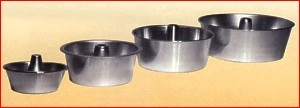 Crown - Angel Cake Pan, Mini 6"Dia X 4 1/2"Bt X 2 1/4"Ht - 105