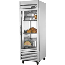 True - TH Series 27" Stainless Steel Heated Cabinet w/ Glass Swing Door - TH-23G~FGD01