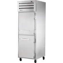 True - Spec Series 27.5" Stainless Steel Heated Cabinet w/ Solid Half Swing Doors - STG1H-2HS