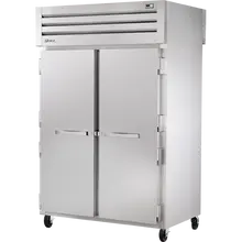 True - Spec Series 52" Stainless Steel Pass-Thru  Heated Cabinet w/ Solid Swing Doors - STR2HPT-2S-2S