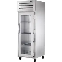 True - Spec Series 27.5" Stainless Steel Heated Cabinet w/ 1 Glass Swing Door - STA1H-1G