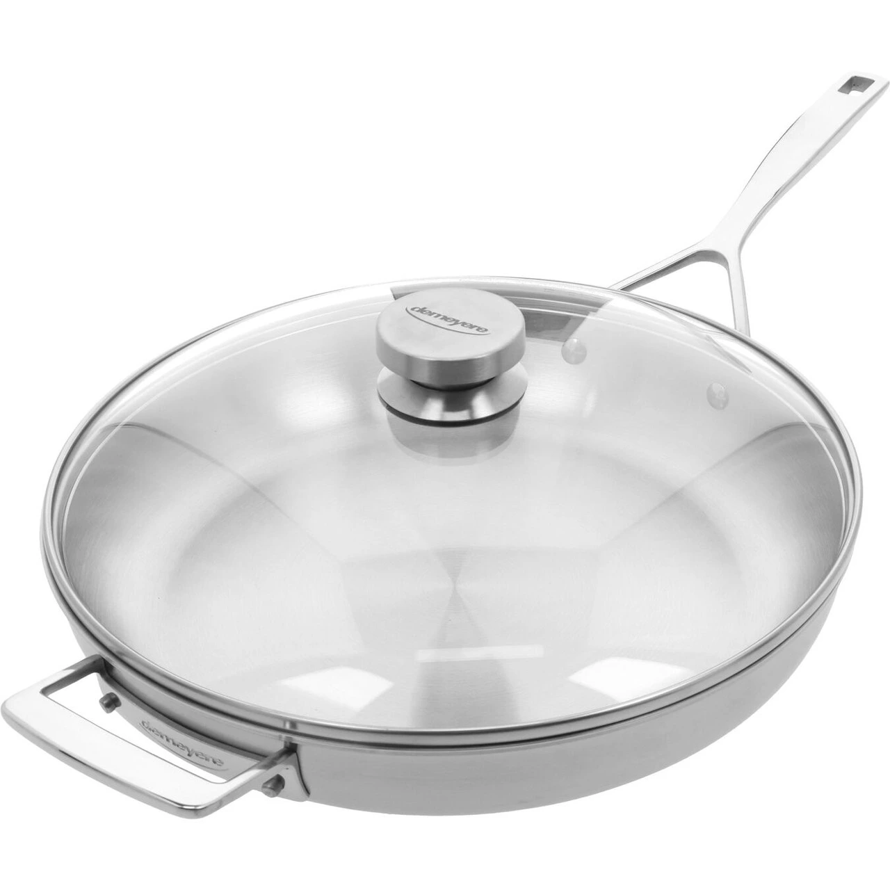 Demeyere - 12.5" (32 cm) Essential 5 Fry Pan With Lid