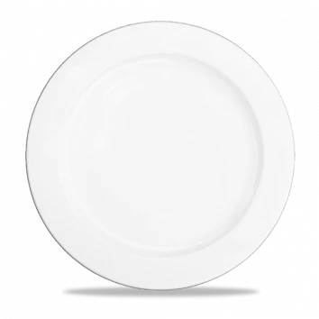 Churchill - Alchemy White 10.5"  Round Plate - 12/Case