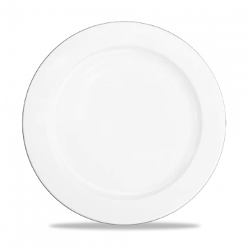 Churchill - Alchemy White 10" Round Plate - 12/Case